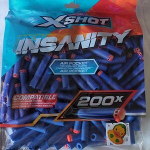 X-Shot Insanity Blue Foam Darts